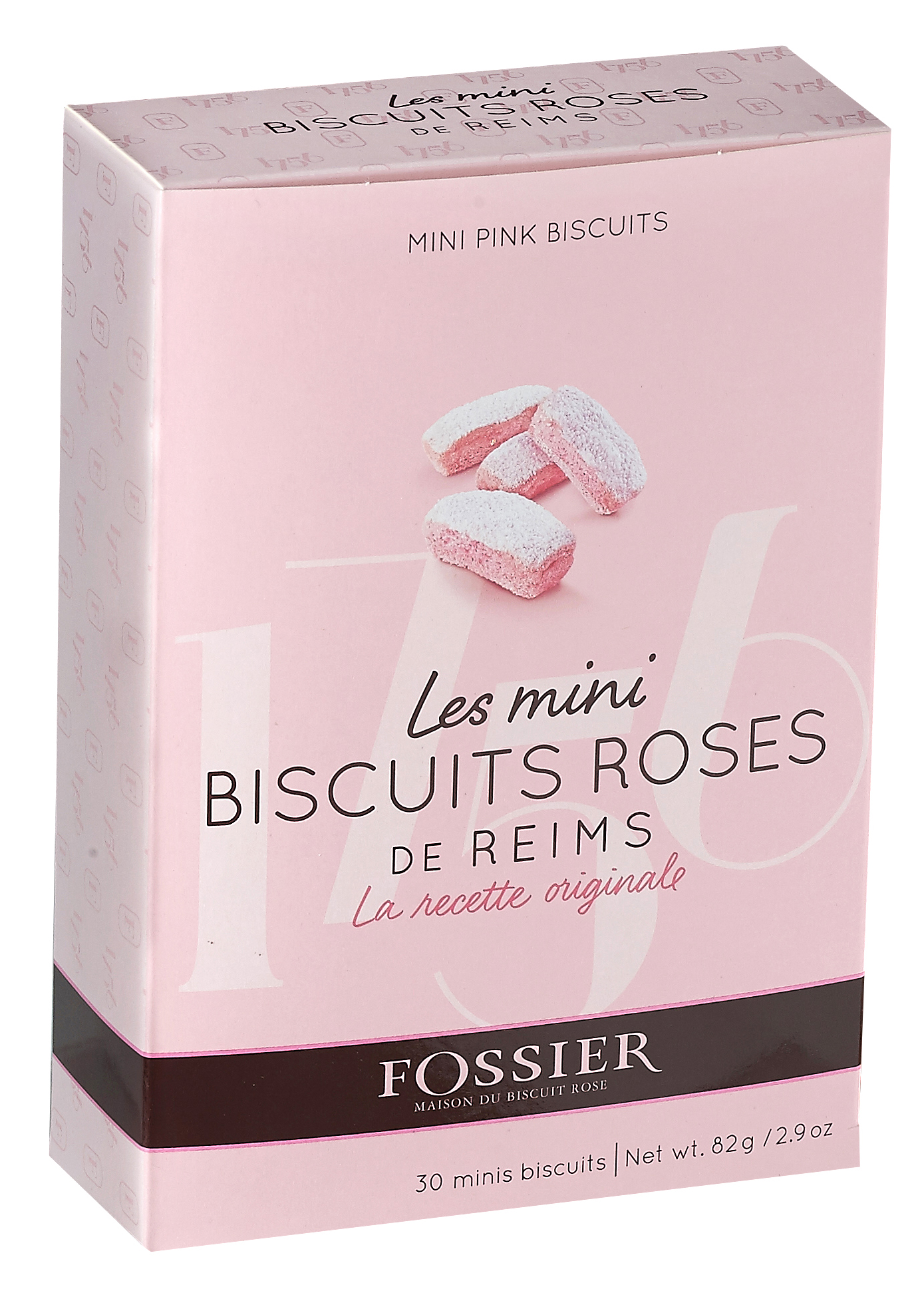 SMALL PINK BISCUITS FROM REIMS