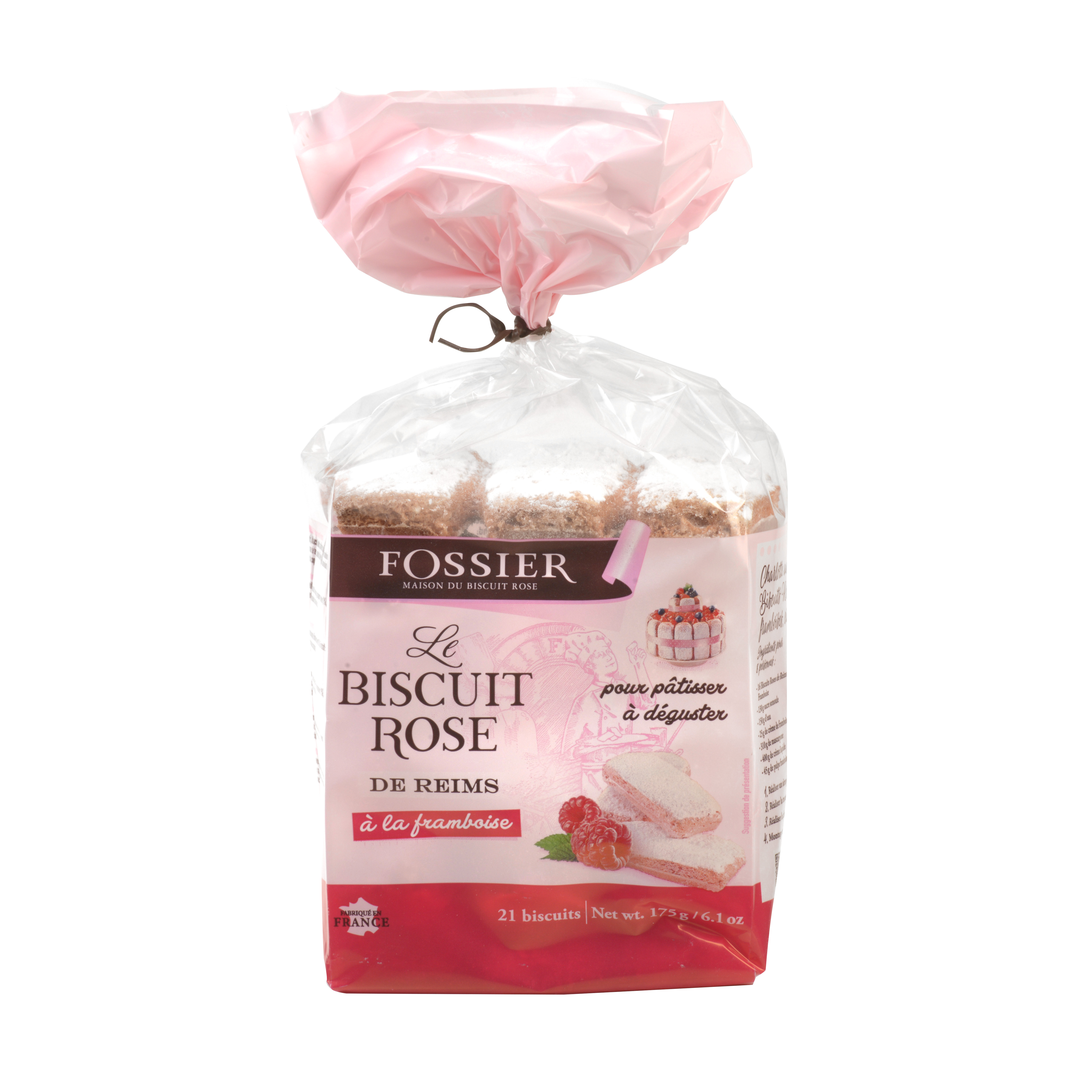 RASPBERRY ROSE BISCUIT