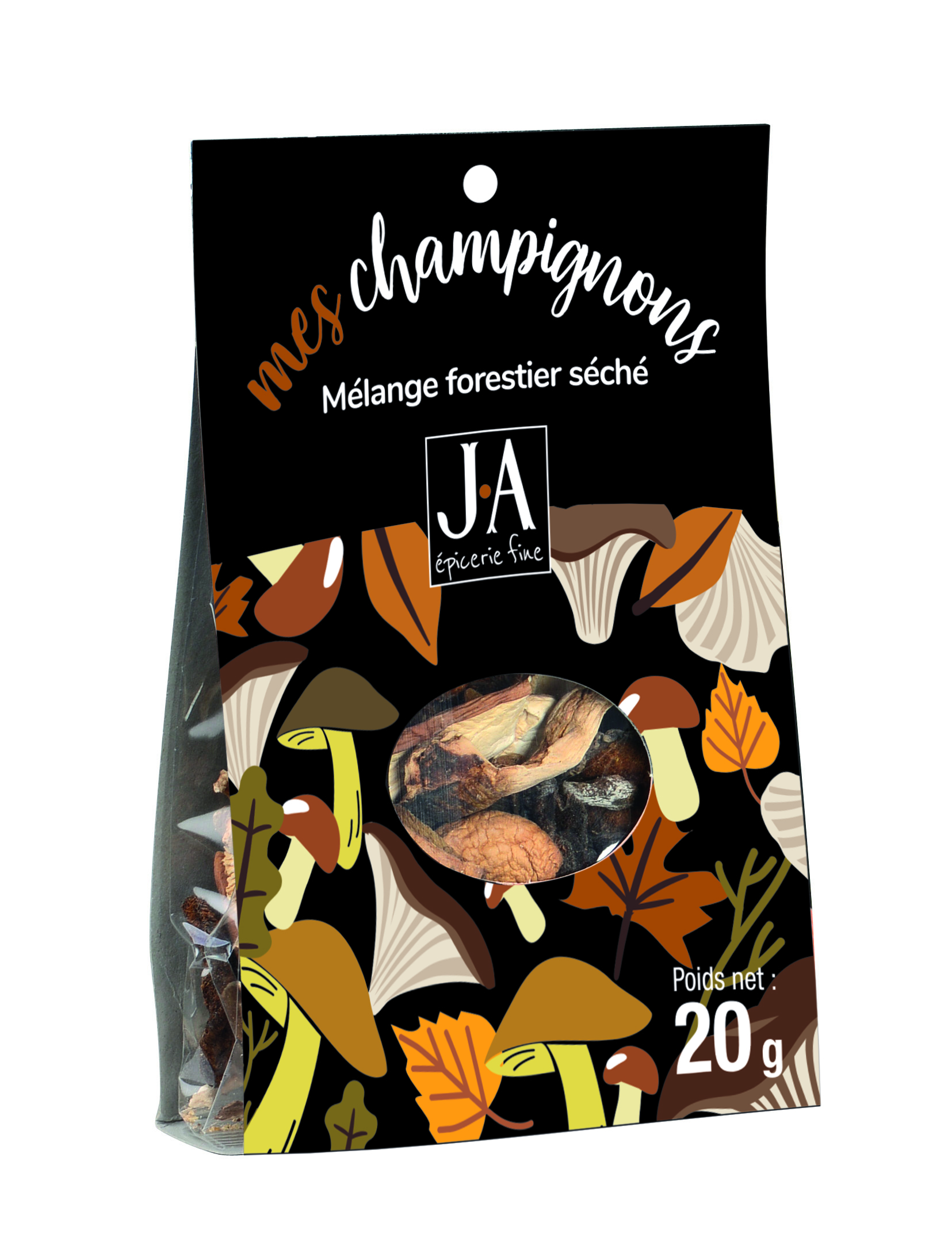 DRIED MIXED WILD MUSHROOMS